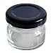 Produktbild 120er Set Sturzgläser Mini Gläser | Füllmenge 30 ml | Deckelfarbe Schwarz | To 43 Rundgläser Marmeladengläser Obstgläser Einweckgläser Honig Gläser Einmachgläser Probiergläser, Imker