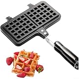 Facile à nettoyer : le revêtement anti-adhésif spécial permet un démoulage rapide des aliments et un nettoyage sans tracas, afin que vous puissiez profiter de délicieuses gaufres sans le désordre.