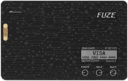 Fuze Card Membership | All-in-One Membership Card / e-membership card /Card-shaped digital minimalist wallet | loyalty card holder wallet | 0.03 inch ultra slim | DOES NOT SUPPORT EMV (IC Chip)