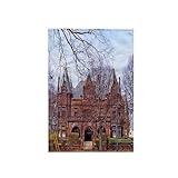3dRose Gothic Mansion in Middletown, Ohio 15x22 Hand Towel