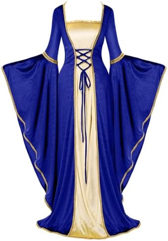 Spooktacular Creations Renaissance Costume Women, Velvet Medieval Dress for Women, Irish Renaissance Dress for Halloween