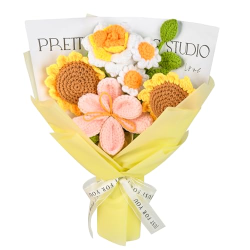 Gouraml Crochet Flower Bouquet