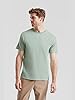 COOZO Men's Classic Blank Ringspun Premium Crew Neck Short Sleeve T-Shirt - Sage - 3XL #2