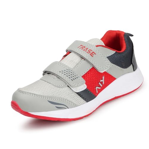 Image of TRASE Boys' Running Shoe for Active Kids | Sport Running & Walking Shoes with Lightweight mesh Upper Eva Sole | All Day Casual Wear