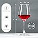 Weingläser Set, 420ml Rotweingläser für Rot- und Weißwein, Weihnachts- und Hochzeitsgeschenk 2er-Set