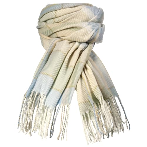 Scarf for Women Shawl Cashmere Feel Plaid Scarves Pashmina Wraps Winter Scarf for Evening Wedding Bridesmaid Gifts