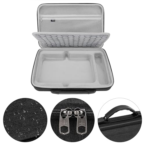 Image of GEEKRIA Hard Shell Travel Carrying Case, EVA Protective Bag Compatible with Blackmagic Design Davinci Resolve Speed Editor, Davinci Resolve 17 Studio (Dark Gray)