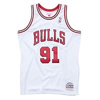 Mitchell & Ness M&N NBA Swingman Jersey 2.0 Chicago Bulls - D. Rodman, M, White