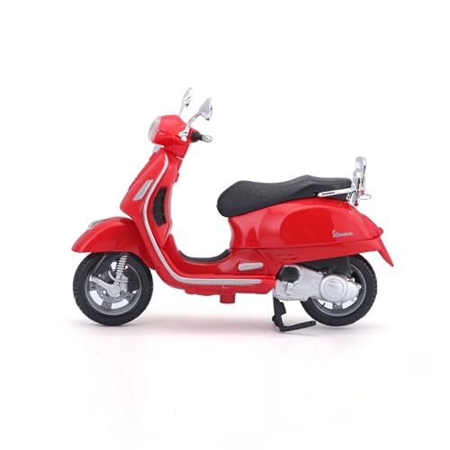 Modelo en miniatura Scooter a escala 1:18 Vespa GTS 300 rojo miniatura 2