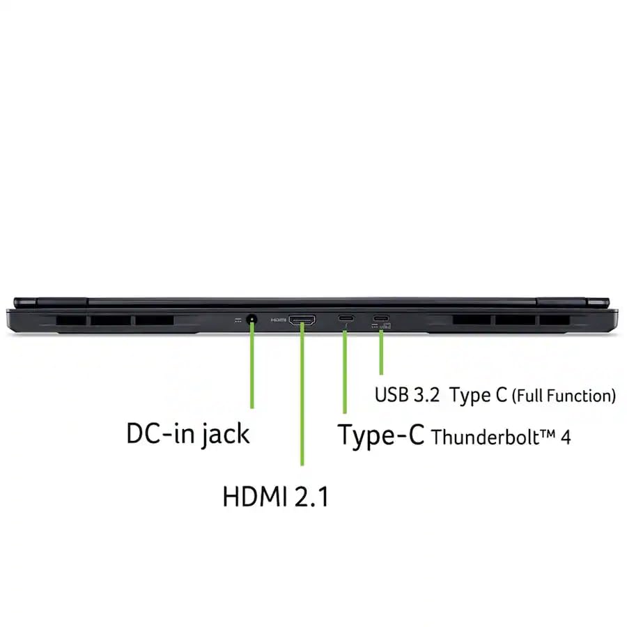 Image of Acer 2026 Predator 16 inch WQXGA Laptop 24-Core Intel Core Ultra 9 275HX NVIDIA GeForce RTX 5060 24GB DDR5 1TB SSD Thunderbolt 4 USB-C w /DP WiFi AX RJ-45 BT Webcam HDMI2.1 RGB Backlit KB Windows 11 Pro