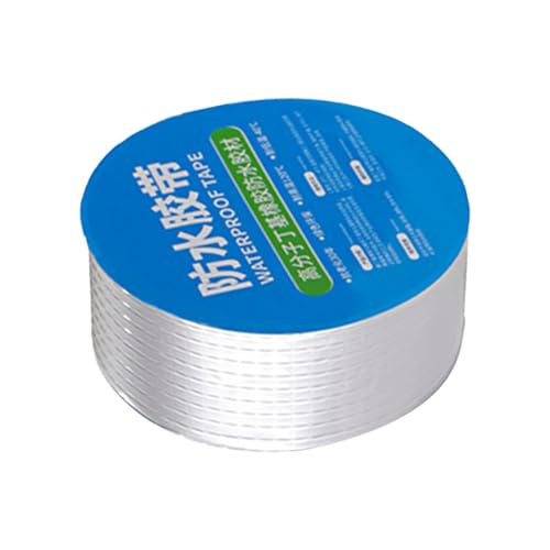 Nastro barriera al vapore, nastro idraulico per perdite - Nastro per tubi resistente e impermeabile | Scudo termico Sigillante autoadesivo per tetto sigillante in pellicola di alluminio per rip