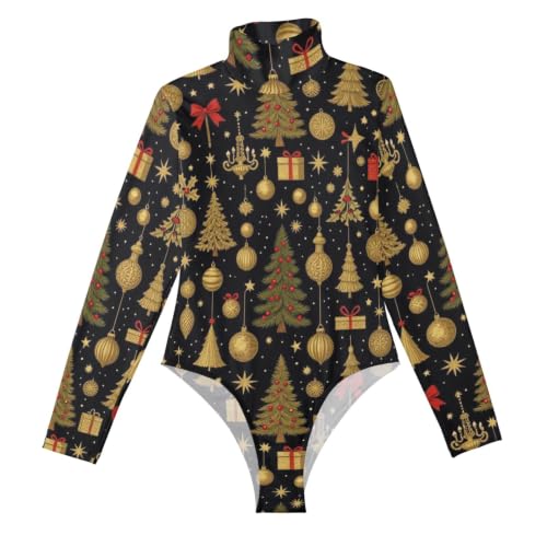 Overol de cuello alto GuoChe que estiliza la figura para vestir elegante en invierno
