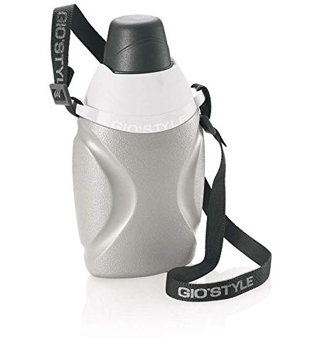 Prodotto tecnico Giostyle Ciao Assortiti, Borraccia Unisex – Adulto, Grigio, 15 x 9 x 27 cm