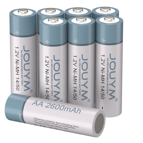 4-Pack Baterías Recargables AA 2600mAh 1.2V NiMH miniatura 3
