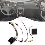 Vibsky Audio cablaggio di potere dell'automobile di 16 Pin e sistema di navigazione della scatola 3008 C4L C5 DS6 del decoder di Canbus