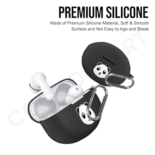 Image of Silicone Case Cover Compatible for OnePlus Nord Buds 3 | 3 Pro (Panda)