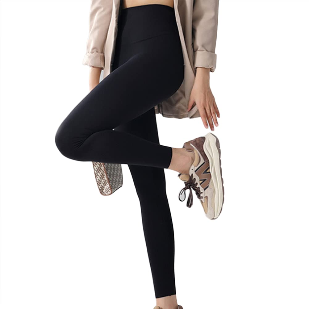 Leggins Térmicas para Mujer Leggins de Cintura Alta Invierno Pantalones Deportivos Yoga Fitness S-2XL
