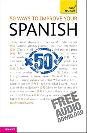 50 ways to improve your Spanish:Teach Yourself book cover