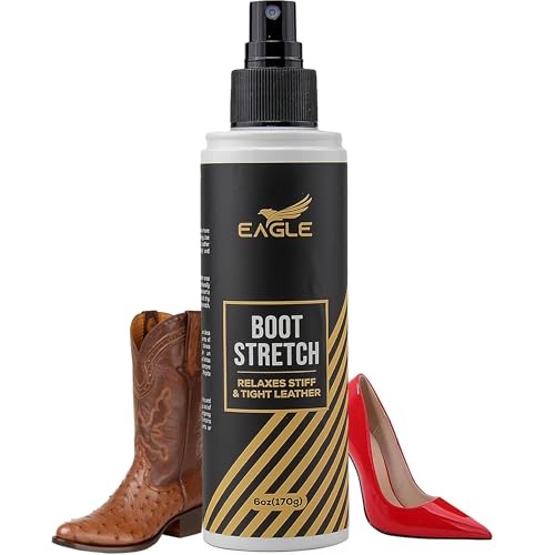 Eagle Boot Stretcher Spray(6oz) - Leather Softener for Shoes & Boots - Shoe Stretch Spray to Relieve...