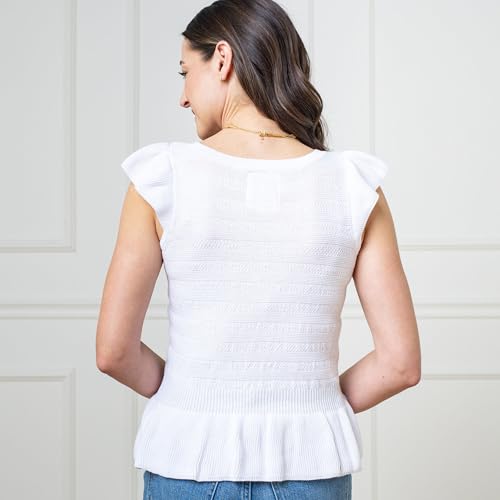 Image of Hope & Henry Women's V-Neck Sweater Tank