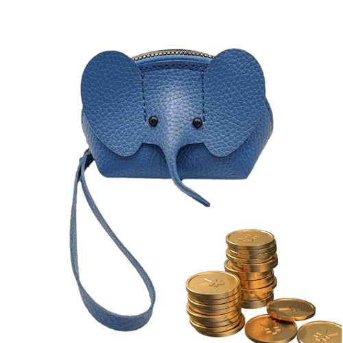 Portafogli a forma di elefante portafogli porta carte di credito portafoglio donna pelle PU motivo animali con