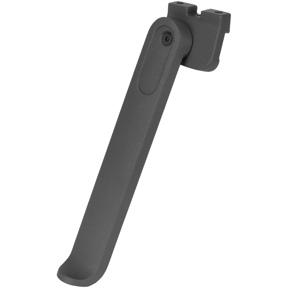 Béquille de trottinette électrique pour 4 Ultra, accessoire robuste gris avec installation, design compact pour un soutien stable