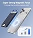 APTMAPT for MagSafe Wallet with Find My Tracking, Ultra-Slim, 3-Card RFID Holder, Strong Magnetic Wallet for iPhone 17/16/15/14/13/12 Pro Max Air Plus, Wireless Charging, Blue