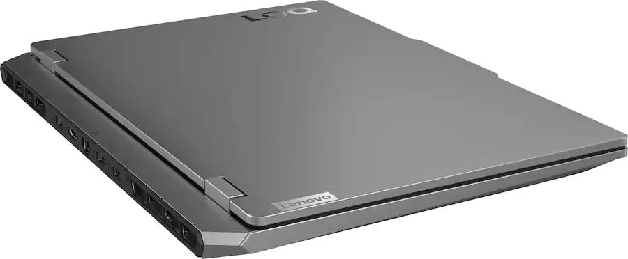 Image of Lenovo LOQ 15.6 inch Full HD Gaming Laptop, AMD Ryzen 5 7235HS(Beat Intel Core i5-1155G7), GeForce RTX 4050, White Backlit, 32GB RAM DDR5 2TB SSD, Windows 11, Luna Grey, w /USB Hub, W /GaLiMu