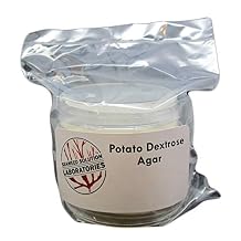 Potato Dextrose Agar PDA - Sterilized - 5, 100mm x 15mm Plates- Great For Growing Mushrooms