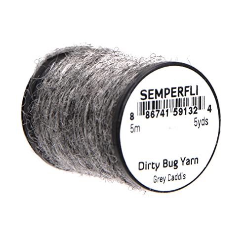 Semperfli Dirty Bug Yarn Grey Caddis