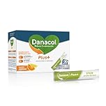 DANACOL Plus + Integratore Alimentare, Riduce il Colesterolo grazie agli Steroli Vegetali , Vitamina B1, Pronto da Bere, Senza Monacolina, 30 Stick Gel da 15 ml (30 giorni)