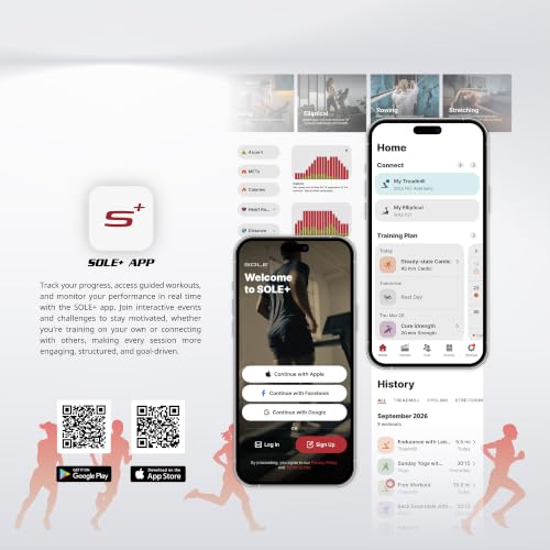 Image of SOLE Fitness Elliptical Exercise Machines, Models E25, E35, E95, E95S, E98, Elliptical Machines for Home Use, Home Exercise Equipment for Cardio Training, Work from Home Fitness Stepper Machine