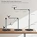 Overhead Phone Mount for Video Recording, Aluminum Overhead Tripod for iPhone, Desk Phone Camera Stand for Cooking, Nail Techs, Filming, Live Streaming