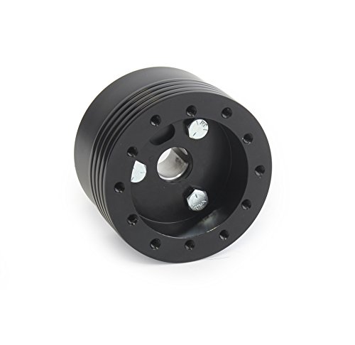 Marine Boat Black Hub Adapter Keyway for Steering Wheel Nardi 6 Hole