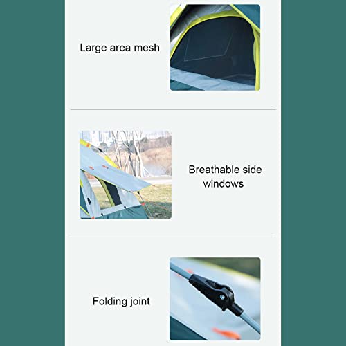 Carpa automática de 3 personas para camping, tipo iglú miniatura 6