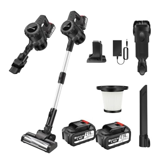 Aspirateur Balai sans Fil sans Sac Multifonctions 4 en 1, Aspirateur Balai Laveur sans Fil Aspirateur Balai sans Fil Hoover, Batterie Rechargeable De 3000mAh, 2 Mode D'aspiration De Puissance