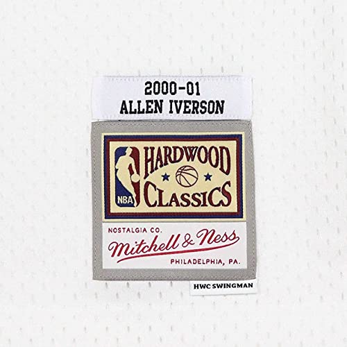 Maillot NBA Allen Iverson Philadelphie Sixers 2000-01 blanc - 5