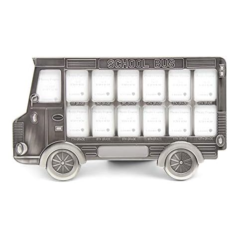 LASODY Gifts & Decor School Bus Kid Child Children Theme Photo Picture Frame,Graduation Picture Frame Gifts. Cover