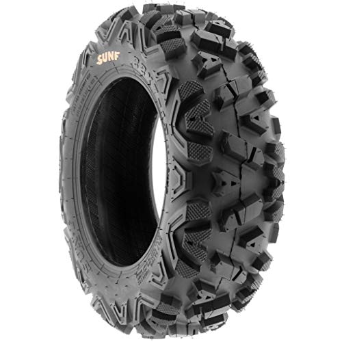 Image of SunF Power.I ATV /UTV all-terrain Tire 22x7-12 Front & 22x10-12 Rear, Set of 4 A033, 6-PR, Tubeless