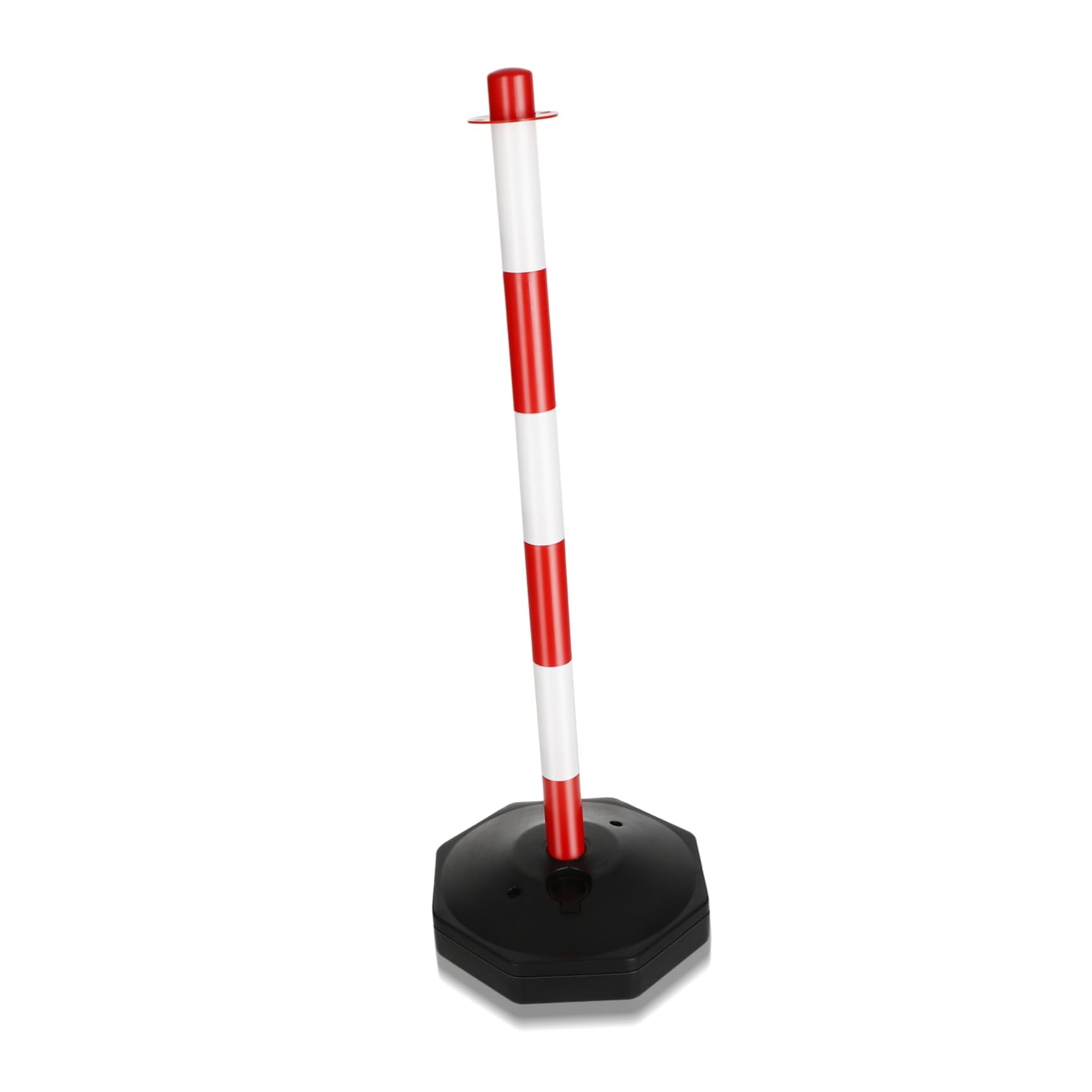 NAMOARLY Isolation Bollard Road Delineator Post Garage Parking Soft Cone Safety Barrier Traffic Bollard Orange Cones for Parking Barricade Cones Bases Rig Warning Colum Plastic Red