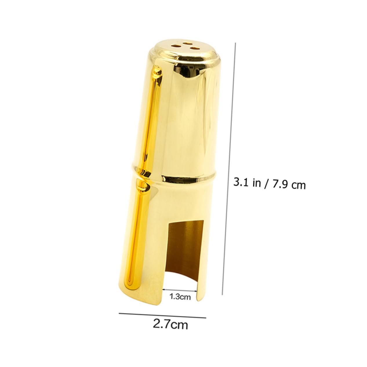 BESPORTBLE Multi Functional Metal Saxophone Mouthpiece Cap Durable Protector for Alto Sax Fit Quality Craftsmanship Safeguards Against Damage