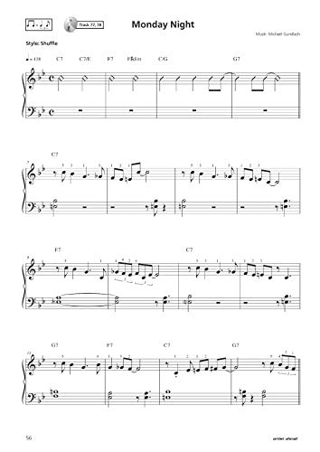 Die außergewöhnliche Schule für Blues-Piano: Der einfachste Weg zur perfekten Blues-Improvisation (inkl. Download). Lehrbuch für Klavier. Klavierschule. Klavierstücke. Klaviernoten. Musiknoten.