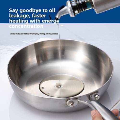 Poêle acier inoxydable cuisson uniforme pour des crêpes parfaites - 6