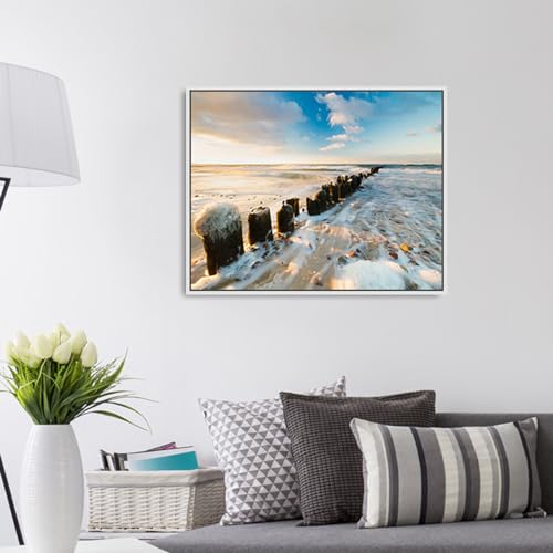 Peinture décorative pour compteur électrique H 60 x 50 cm - 3