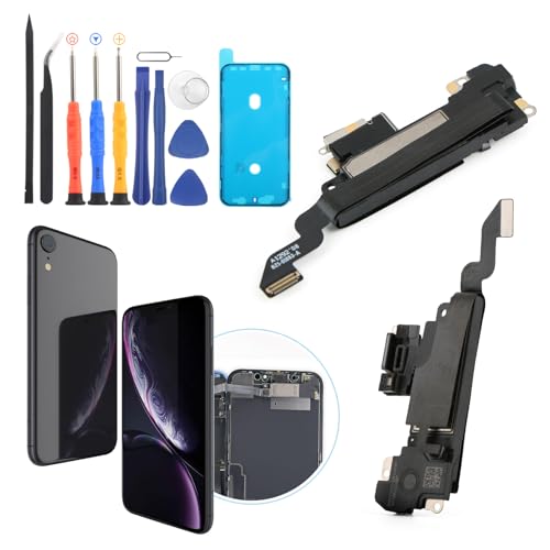 RongZy Altavoz para iPhone XR Ear Speaker Auricular Compatible con iPhone XR Reemplazo con Herramientas de Reparación