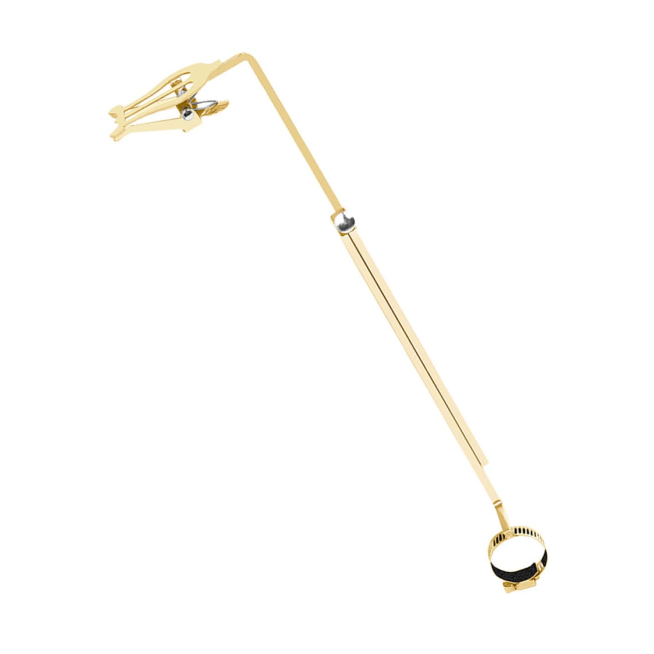 ibasenice Mellophone Lyre Trumpet Lyre Flute Stand Portable Sheet Music Holder Versatile Musical Instrument Accessory