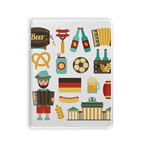 Carnet de notes Brésil couverture souple fini les pages perdues pour les fans de football