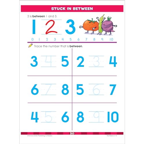 School Zone 06315 Big Preschool Workbook: Kids Learning Skills Ages 3 To 5 thumb #6