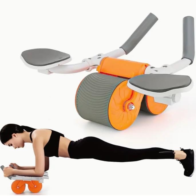 Whixant Elbow Support Automatic Rebound Abdominal Wheel, Ab Roller for Abdominal Exercise Machine, Abs Workout Equipment, Dolly Core Strengthening Trainer Fitness Belly Training for Men & Women (B0CLLMPLW5) Amazon Price History, Amazon Price Tracker