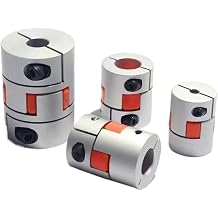Series D55 L95 Flexible Plum clamp Coupler D55L95 Shaft Size Jaw Shaft Coupling 14mm-30mm Couples18x25mm